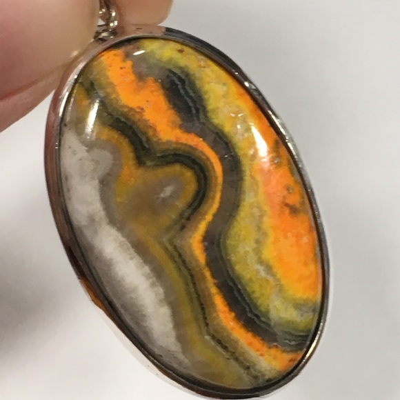 Bumblebee Jasper Pendant (G) - Picture 2 of 8